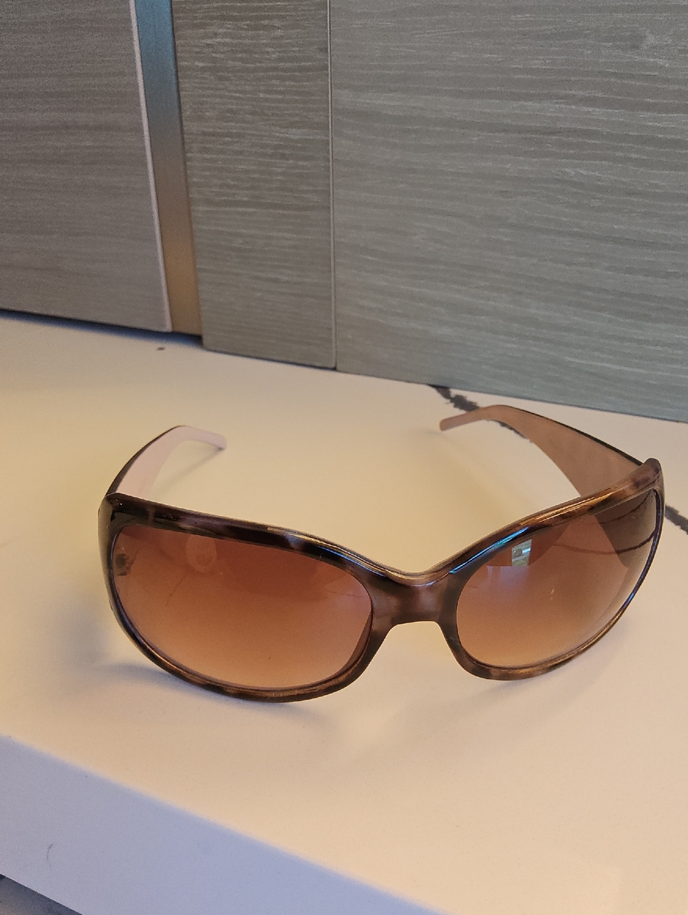 Dolce & Gabbana Women's Brown Gradient Oversized Sunglasses DG26